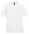 GD35 64800 Softstyle Adult Double Pique Polo Shirt White colour image